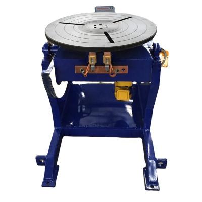 China Factory Supply CE Table Manual Welding 300kg Rotation Tilt Rotary Positioner for sale