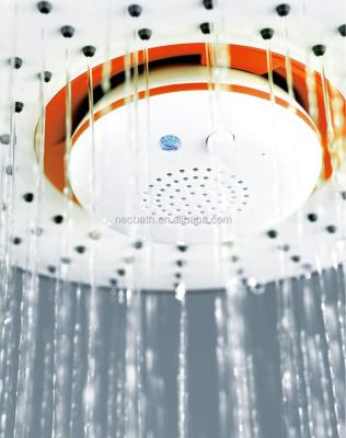 China Without Switch bathroom music rainshower with speaker for sale