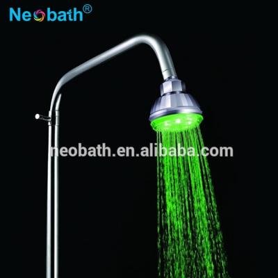 China Without Switch Hot Selling Multiple Color Changes Led Rain Shower Head for sale