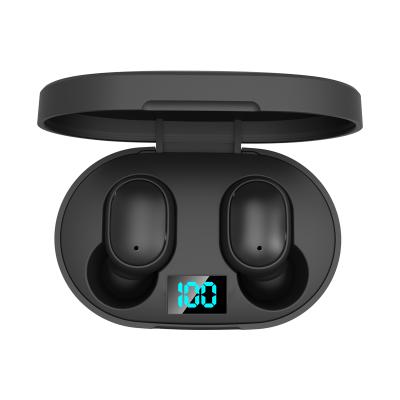 China LED Display With Mic Handsfree Earbuds Wireless Earphone Earbuds RICOO TWS 5.0 E6s Noise Canceling LED Display With Mic Handsfree Earbuds For Xiaomi Redmi for sale