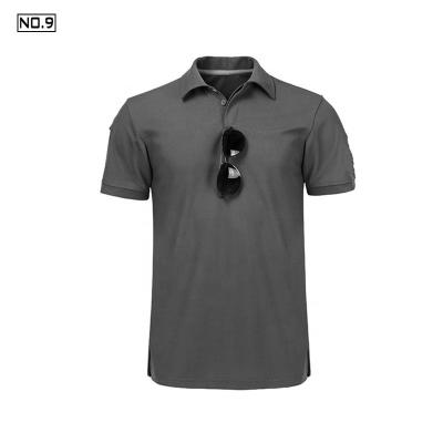 China 2022 Summer Men's Anti-Wrinkle Collar Breathable Short Sleeve Wholesale Men's T-shirt Pocket Shortsleeved Polo Shirt Cargo for sale