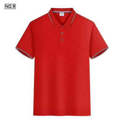 China 2022 Summer New Design Hot Sale Men's Quick T-shirt Men's Short Sleeve Sports Polo Anti-Wrinkle Polo For Daily Life for sale