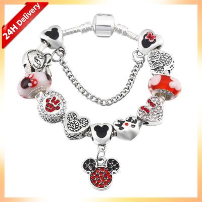 China HOVANCI kids bracelet DIY jewelry cute mickey girls charm smart bracelet kids bracelet for baby for sale