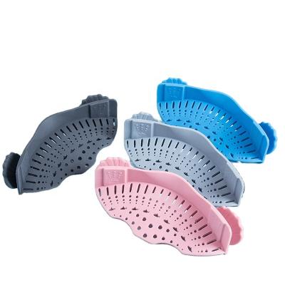 China Household A3032 Kitchen Pot Side Drain Device Kitchen Pot Side Sustainable Universal Bowl Side Filter for sale