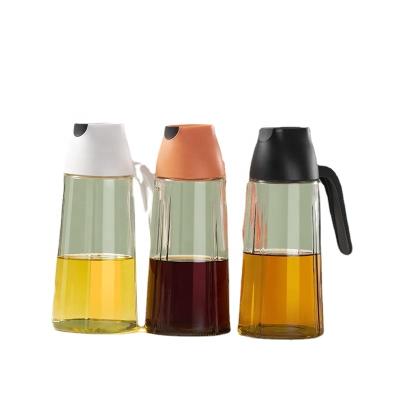 China A3022Glass Small Box Oiler Household Sustainable Kitchen Vinegar Bottle Seasoning Bottles Glass Oil Bottle for sale