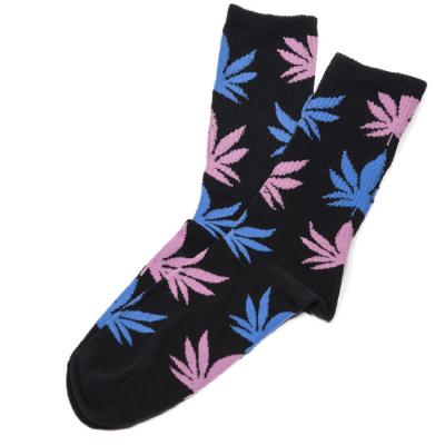 China Viable Fashion Marijuana Weed Leaf Weed Dress Socks, Custom Design Maple Leaf Marijuana Leaf Socks for sale