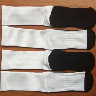 China Breathable Wholesale Sublimation Printing White Polyester Nylon Socks, Custom Design Black Unique White Nylon Socks For Screen Printing for sale