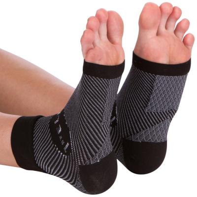 China Soft/Comfortable/Compression Protective Foot Sleeves Sports Walking Foot Brace, Sports Safety Compression Support Performance Walking Socks for sale