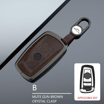 China Perfectly Hot Selling Fit Aluminum Alloy Car Key Cover For BMW F-16 1 X3 X5 X6 F30 F34 F10 F20 G20 G30 G01 G02 G05 F15 3 5 7 Series for sale