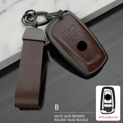 China Luxury Car Key Cover Case Aluminum Alloy Car Key Case Cover For BMW X1 X3 X4 X5 F10 F20 F30 1 3 5 7 F34 F07 F15 Series F-16 F18 Styling Auto Keyc for sale