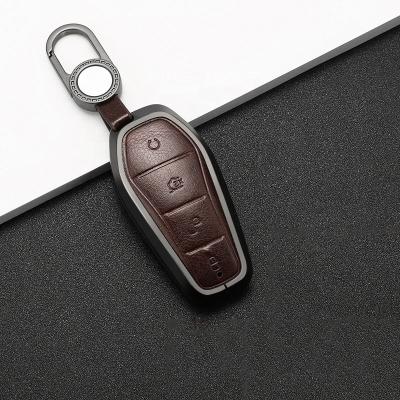 China New Energy Protective Remote Control Vehicles Metal Aluminum Alloy Smart Key Case For Byd Case For Byd for sale