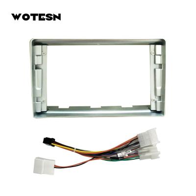 China Other Wotesn 9 Inch Plastic Fit Car Dashboard View For Toyota Avensis 2002-2008 Special Car Visual Radio Fascias Car View Kit for sale