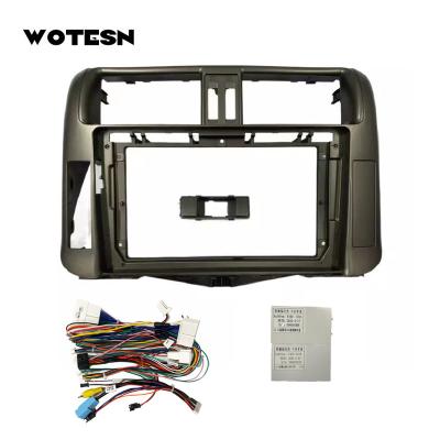 China Other Wotesn Car Radio Frame Fascia Panel Fascia Plate Kit Install Bezel Trim Adapter Dash For Toyota PRADO 2010-2013 for sale