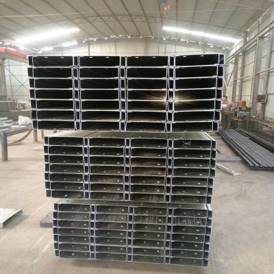 China Black C Channel Steel Tube Galvanized Structural Steel Steel Prices C Channel C U Channel Galvanized Steel C Channel 4 Inch C Channel for sale