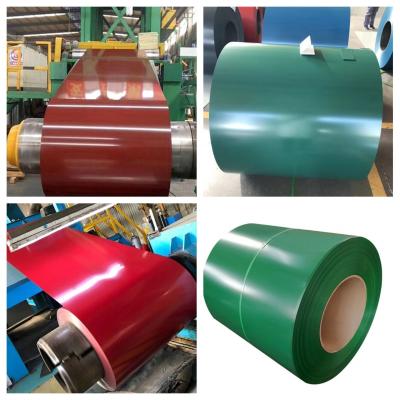 China Color Coated Prepainted Galvanized Best Suppliers The Pre-Painted (PPGI/PPGL) Steel Strip/Coil/Sheet PPGL Galvalume Steel Coils for sale