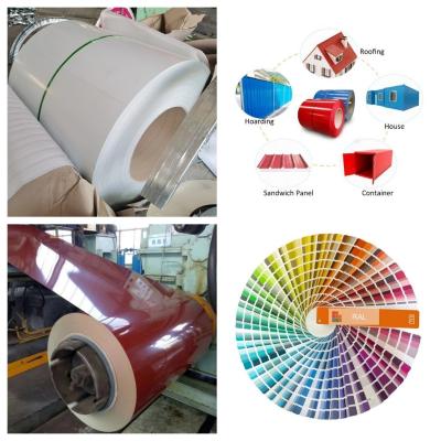 China Pre-Painted Color Coated Roofing Sheet Steel Coil Pre-Painted Galvanized Steel Coil for sale