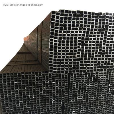 China Black Galvanized Steel Pipe Carbon Steel Pipe Galvanized Square Steel Pipe Price Galvanized Steel Sheet/Roofing Sheet (GI/GL) Hollow Steel Pipe for sale