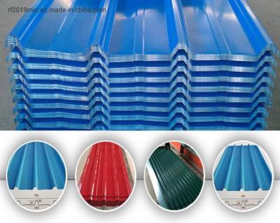 China Roof Sheets PPGI PPGL Steel Sheet Color Coated Roof Sheet Color Coated Corrugated Steel Sheet Color Roofing Sheets for sale