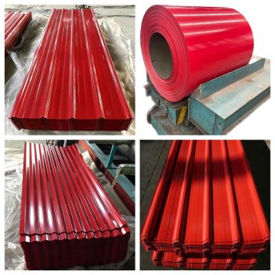 China Corrugated Galvalume Galvanized Coated Steel Roof Tile Building Material Stone Coated Metal Roofing Sheet Price PPGL Roofing Sheets for sale