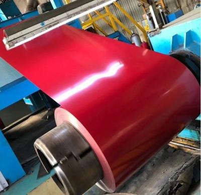 China Prime Galvalume Steel Painted Coil PPGI Coil Sheet Price Ral3020 Color Coated Steel Coil Painted Dx51d Galvanized Steel Coil Color Steel Coil for sale