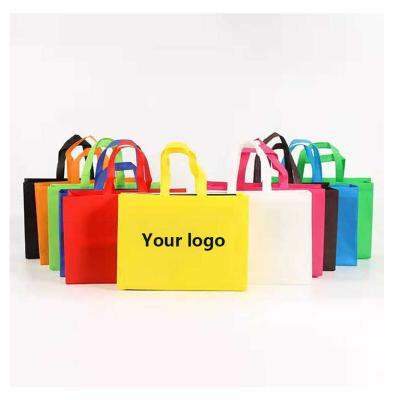 China Custom Logo Printed Recyclable Shopping Bag Eco Friendly Papel, Tote Bag A4 Personalized Reusable Non Woven for sale