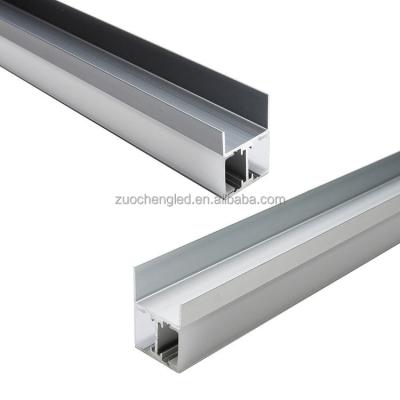 China door & Super Thin Aluminum Window Profile 7mm For Led Strip Baseboard Recessed Aluminum 3 DMS Wire Graphite Angel Profile Channel for sale