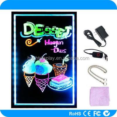 China Readily 2017 New Product Innovative New Electronic Sidewalk Signs Led Writing Menu Message Board for sale