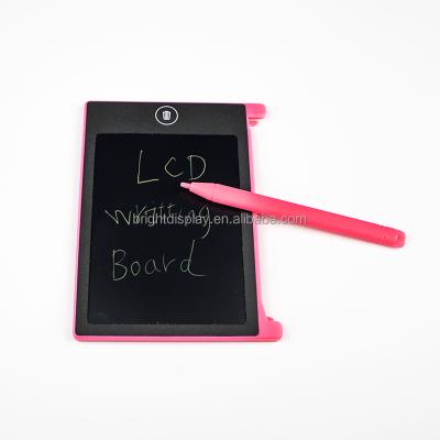 China 2017 Hot 4.4 Inch Self Adhesive LCD Display Writing Menu Board Magic Drawing Tablet For Your Kids for sale