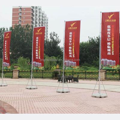 China 2018 FLIGHT Hot Sale 5m Giant Telescopic Flag Pole For Advertising for sale