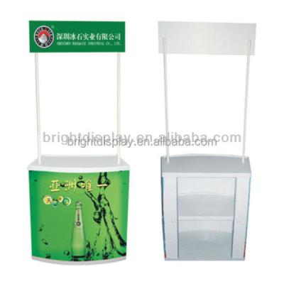 China Poratble Folding Promotion Table with ABS Material for Advertising for sale