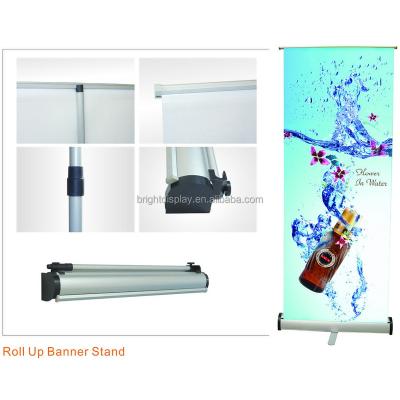 China Customized retractable portable retractable aluminum roll up banner stand display for sale. for sale