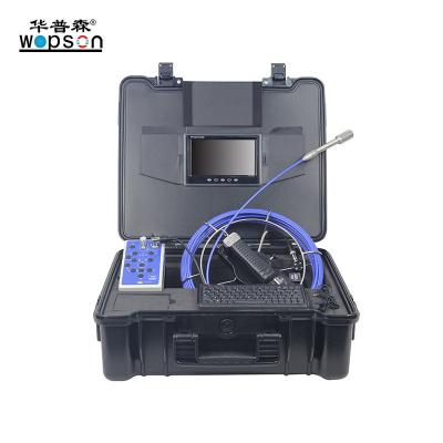 China Optional Camera Head With Transmitter 512Hz Endoscope Small 23mm Drain HD Inspection Camera With Text for sale