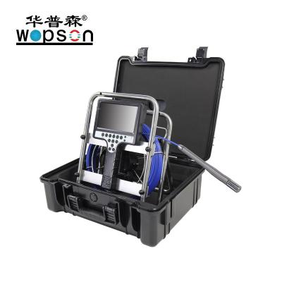 China Integrated Siren Sewer System Inspection Toilet Cleaning Pipe Video Camera With Meter Counter for sale