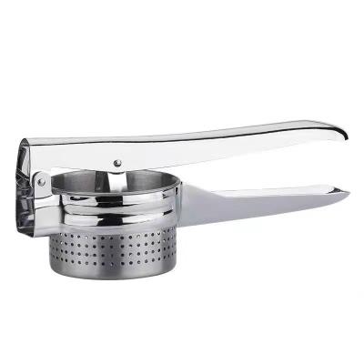 China Newly Stainless Steel Potato Lemon Presser Viable Fruit Juice Press Multifunctional Garlic Press for sale