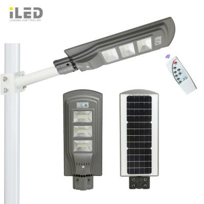 China ROAD All In One Solar Street Light High Lumen IP65 Waterproof Solar Street Light for sale