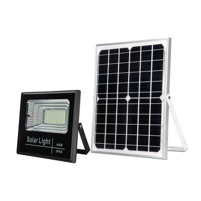 China LANDSCAPE 2022 Hot Products ABS IP66 Waterproof 25w 40w 60w 100w 200w 300w Led Solar Flood Light for sale