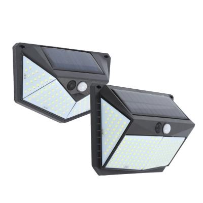 China High Home 110led Theme Park Emergency Lighting Sensor Garden Solar Wall Light for sale