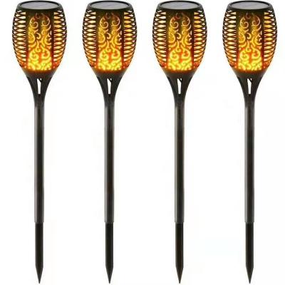 China Wholesale Decorative Torch Light Garden Solar Power Flames Energy Saving Flickering Solar Light for sale