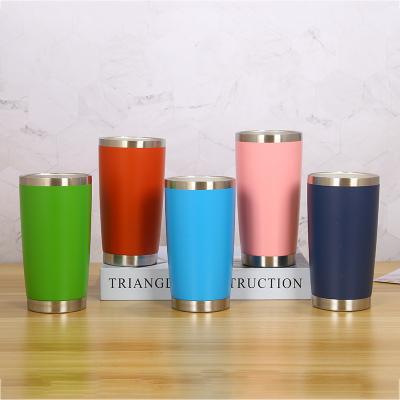 China Amazon Sustainable Success Metal Tumbler Stainless Steel Travel Mugs with Cover for sale