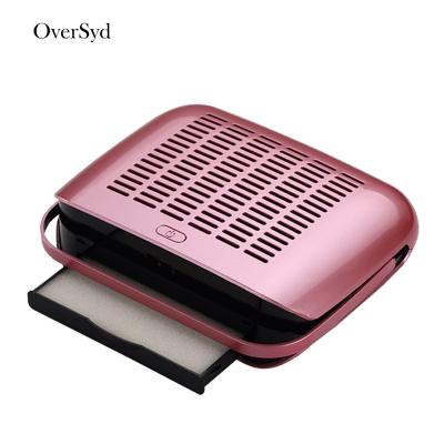 China Wholesale Portable Strong Power Nail Dust Collector Fan Vacuum Cleaner Manicure Machine With Reusable Filter For Nail Salon for sale