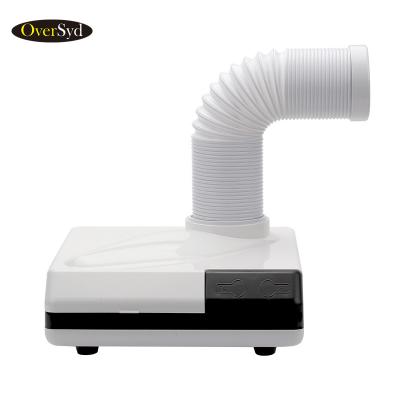 China 65w Nail Elbow Design Fan Vacuum Cleaner Retractable Nail Manicure Dust Collector Powerful Suction Dust Remover Dust Collector Portable for sale