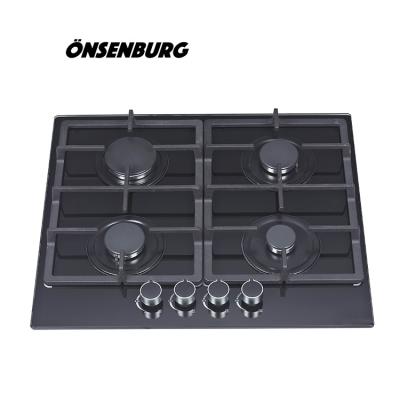 China Hotel Hinew 4 burner sabaf stainless steel built in gas hob with wholesale price for sale