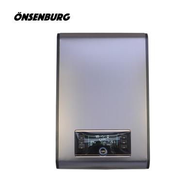 China Hotel ONSENBURG new design balance type instantaneous water heater with LCD display for sale