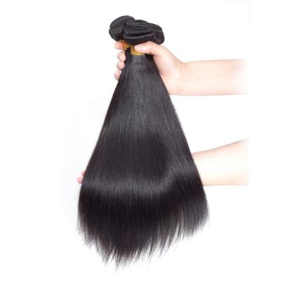 China New Arrival Grade 10A Natural Color Brazilian Virgin Hair 100% Straight Wave Extension Hair Wholesale Unprocessed Silky Straight for sale