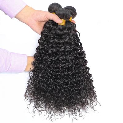 China Wholesale Natural Wave Virgin Cuticle Aligned Brazilian Natural Wave Hair Weave Bundles With 4*4 Lace Closure Remy Hair Color Woman for sale