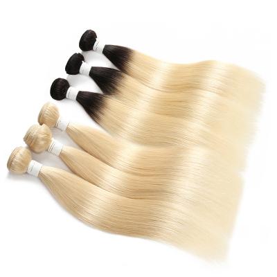 China Deep Wave 613 Blonde Virgin Hair Vendors, 613 Cuticle Aligned Virgin Hair Bundles, Blonde Virgin Hair 613 Bundles With Closure for sale