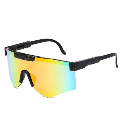 China Hot Selling Amazon Sports Oversized Sports Cycling Unisex Sports Eyewear Acccepted Unisex Sunglasses PC Frame UV400 High Quality NC; ZHE for sale