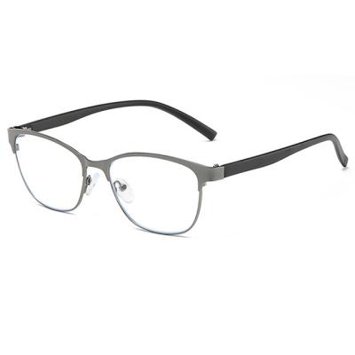 China Optical Blue Light Reading Glasses Metal Light Presbyopic Reading Glasses Anti ET-001 for sale