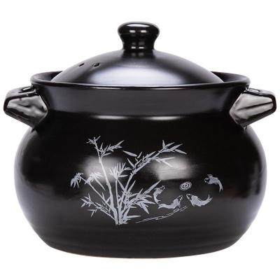 China High Temperature Resistant Ceramic Pot Stew Pot Natural Gas Gas Stove Soup Pot Soup Dedicated CLASSIC Large Household for sale