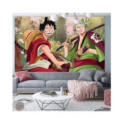 China CLASSIC Anime Busolong Cloth Background Wall Decoration Paintings Artwork Hanging Home Decor for sale